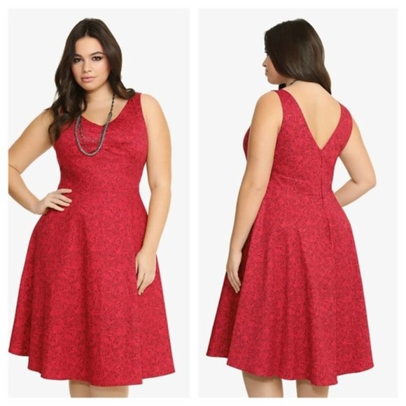 minnie mouse skater dress